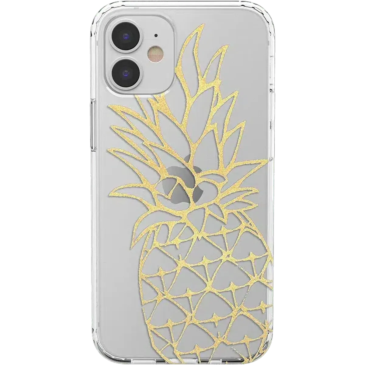 You're a Fine-Apple | Gold Pineapple Clear Case iPhone Case get.casely Classic iPhone 12 Mini
