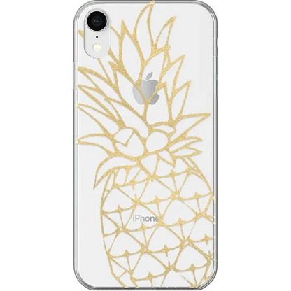 You're a Fine-Apple | Gold Pineapple Clear Case iPhone Case get.casely Classic iPhone XR