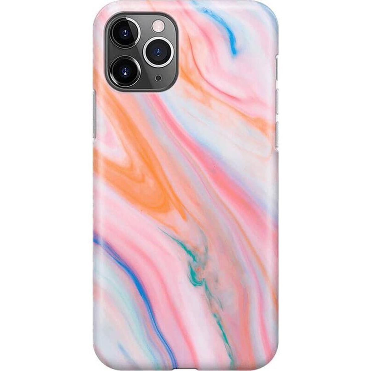 You're a Gem | Rainbow Marble Swirl Case iPhone Case get.casely Classic iPhone 11 Pro