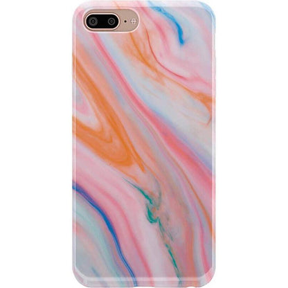 You're a Gem | Rainbow Marble Swirl Case iPhone Case get.casely Classic iPhone 6/7/8 Plus