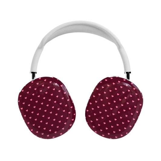 Heart Noir | Tiny Hearts AirPods Max Case