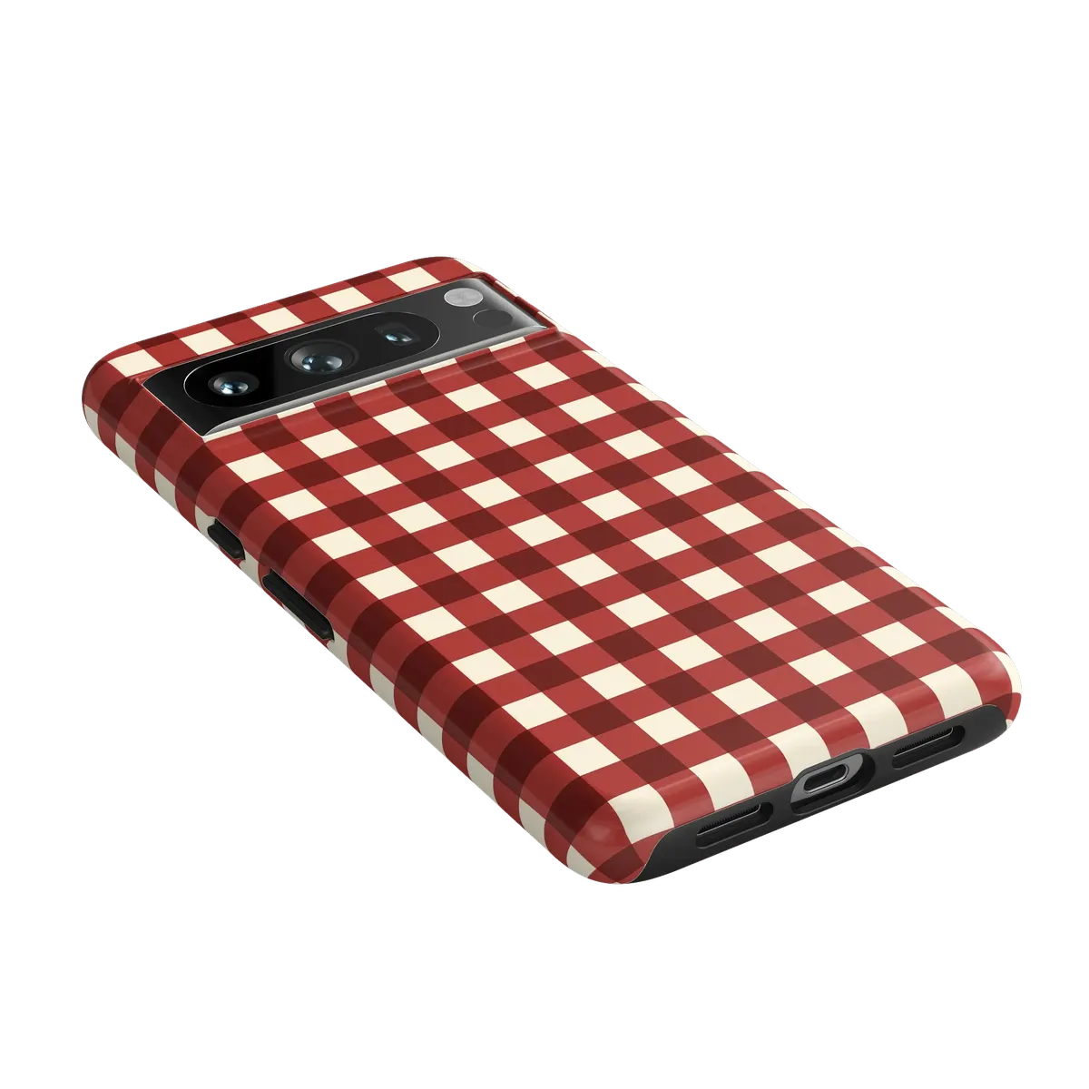 Checked Twice | Red Plaid Case