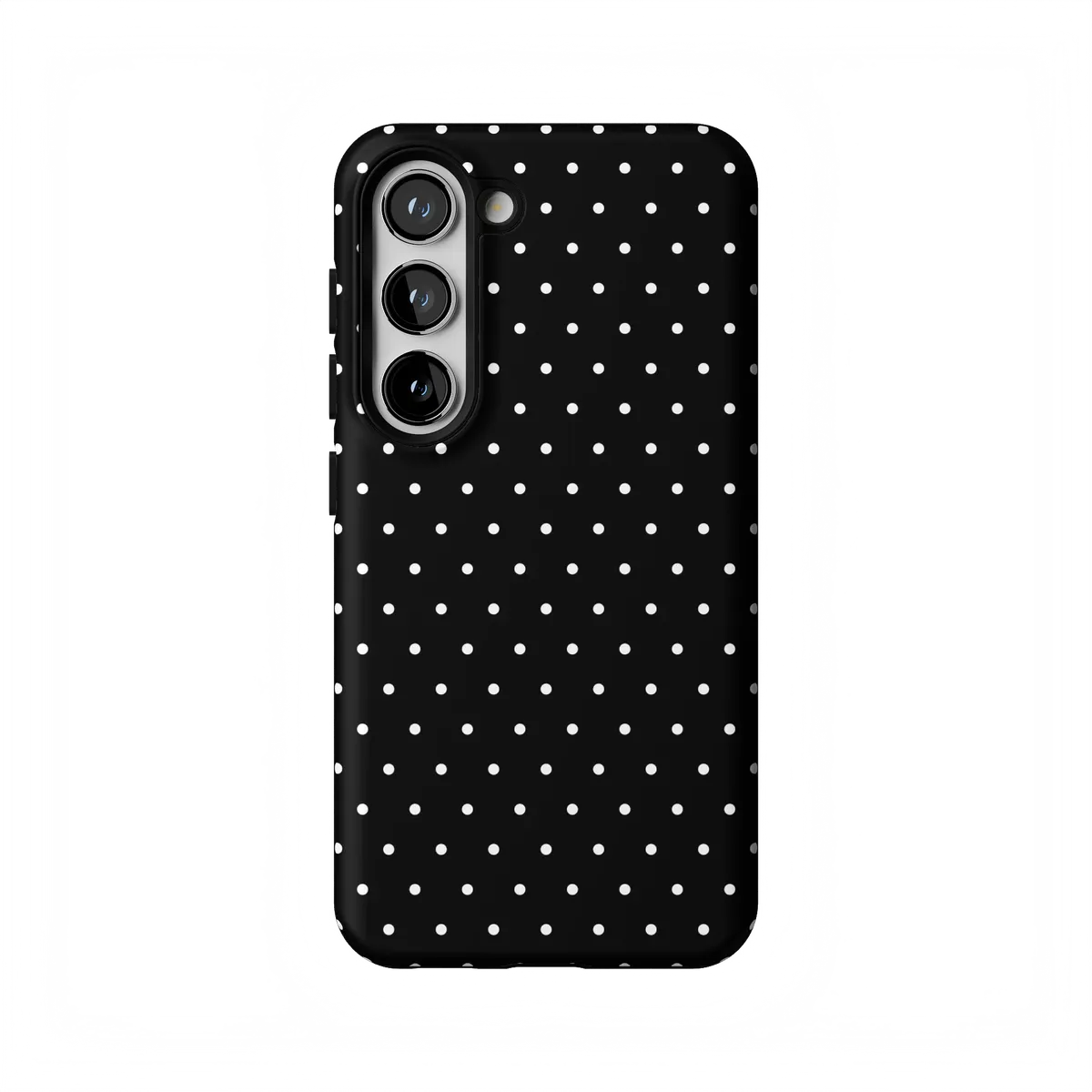 On the Dot | White Polka Dot Case