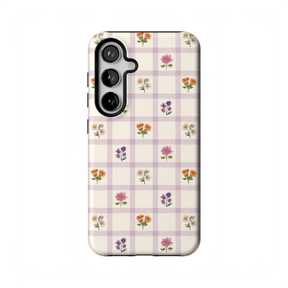 Meadow Check | Floral Gingham Case