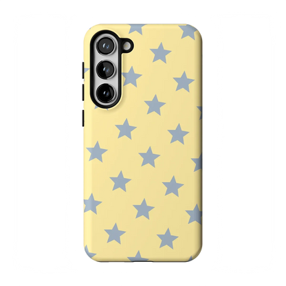 Shine Bright | Butter Yellow Stars Case - Galaxy S23 Plus
