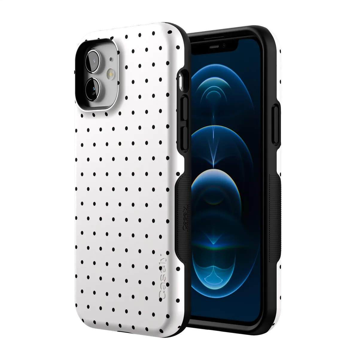 On the Dot | Black Polka Dot Case