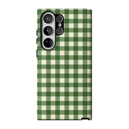 Checked Twice | Green Plaid Case