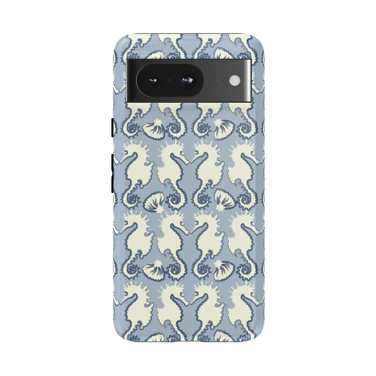Seahorse Drift | Coastal Blues Case - Google Pixel 8